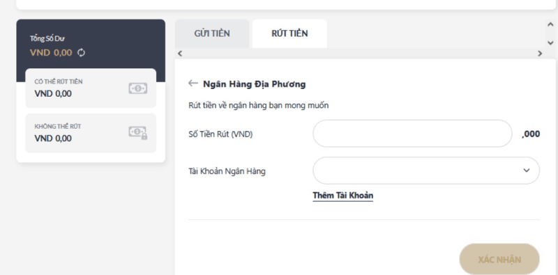 rút tiền m88