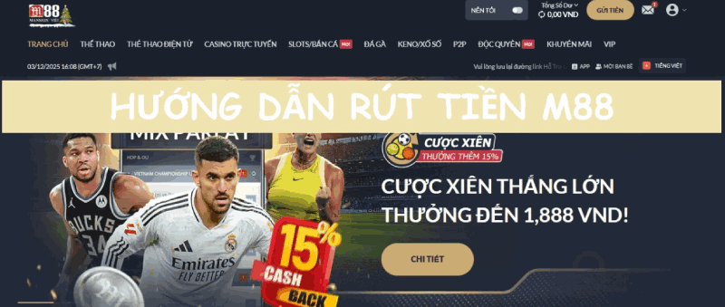 Rút Tiền m88